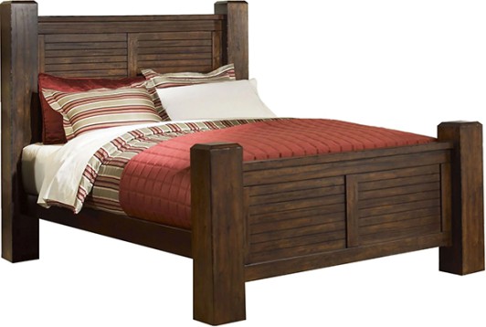 Trestlewood Mesquite Pine King Bed